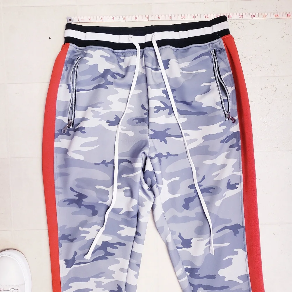 L Hudson camo track joggers from Saks - Picture 6 of 12